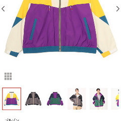 新品タグ付き　チャムスのアウターの画像