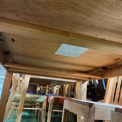 【愛品館八千代店】BOSCO　ボスコ　伸長式ダイニング５点セットの画像