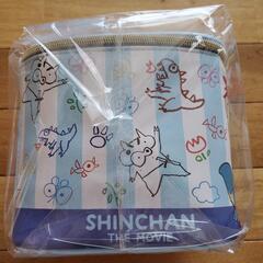 新品 タグ付 クレヨンしんちゃん オラたちの恐竜日記 バニティポーチ ナナ シロの画像