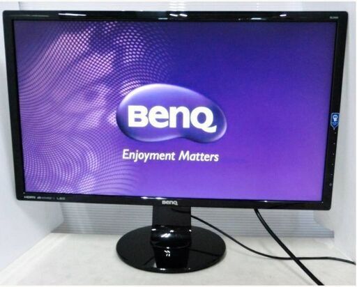 ⑧BenQ　液晶モニター　GL2460-B　GL2460HM　動作良好　ディスプレイ　フルHD　TNパネル　24インチ　PCモニター　ベンキュー　2016年製