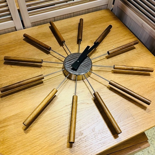 《売約済》【武蔵小山店】  アートワークスタジオ　artwork studio art work atras clock アトラス　ウォールクロック　壁掛け　時計　クロック　北欧　アトラスクロック