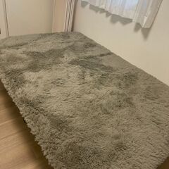 シャギー　ラグ　美品