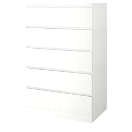 IKEA マルム　チェスト　5段