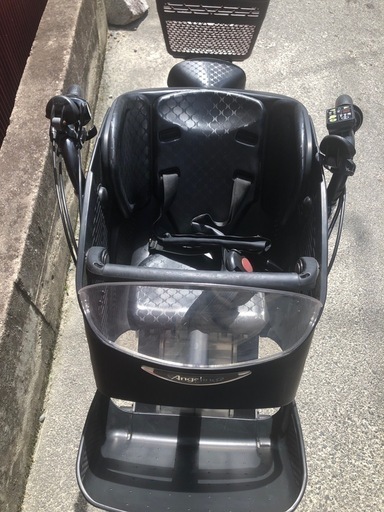 （京都）電動自転車　子ども乗せ　ブリヂストン　アンジェリーノ　綺麗