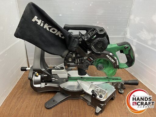 【引取限定】HiKOKI　スライドマルノコ　C3606DRB【安佐北店】【中古】