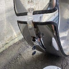 95プラド 背面カバー スペアタイヤカバー 265/70R16の画像