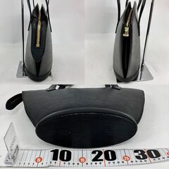 tyom 6539-3 325 LOUIS VUITTON ルイヴィトン ハンドバッグ エピ サンジャックPM AS0989 ブラック ノワール 黒 カーフ 牛革 ゴールド金具 中古 ショルダーバッグの画像