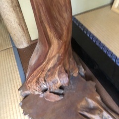 木のオブジェ　アート