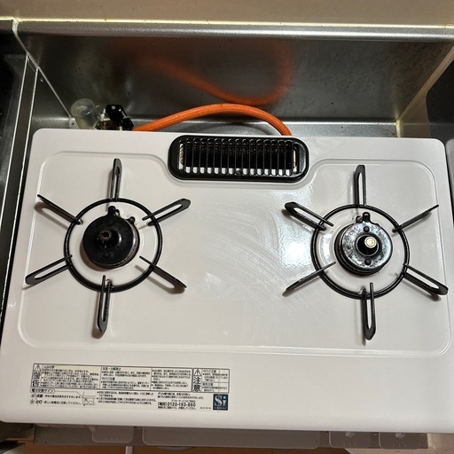 (お値下げしました)パロマ ガスコンロ ホワイト