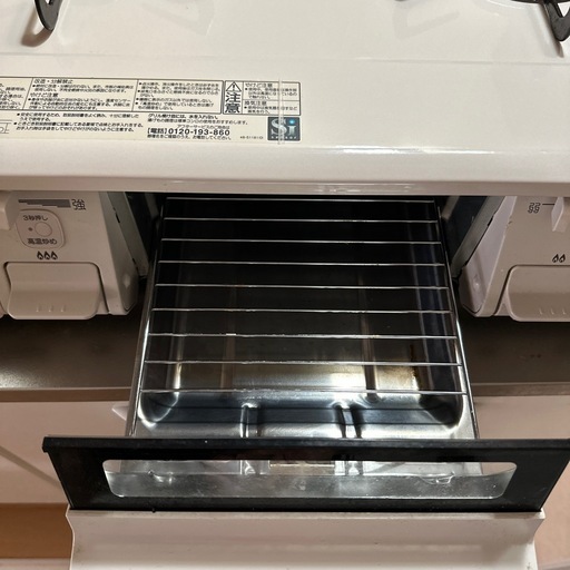 (お値下げしました)パロマ ガスコンロ ホワイト