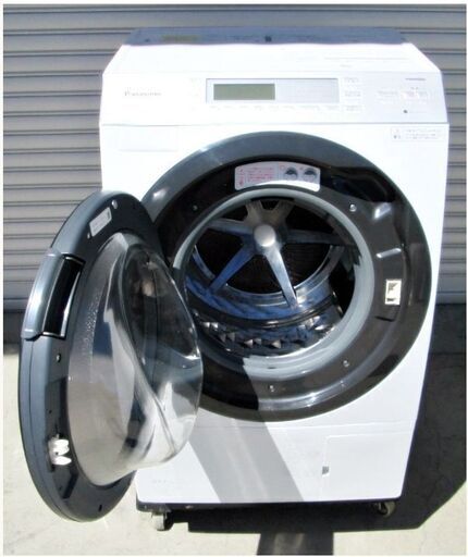 3ヵ月保証】Panasonic　ドラム式　洗濯機　10㎏/6㎏　NA-VX700AL　動作良好　エコナビ　ヒートポンプ　2019年製　