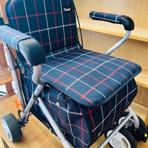 《売約済》【武蔵小山店】シルバーカー  幸和製作所 テイコブ TacaoF シルバーカート おしゃれ 軽量 コンパクト ショッピングカ