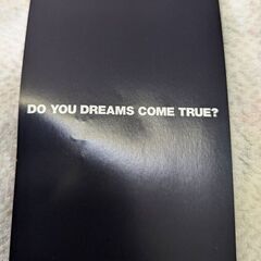 ☆ドリームスカムトゥルー　2009　コンサート　ツアーグッズ　ストラップ　未使用品　の画像