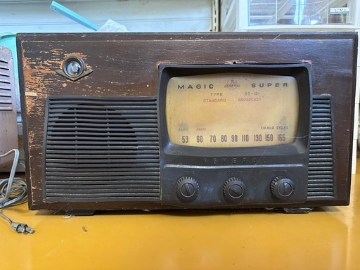 当時物レトロなラジオ