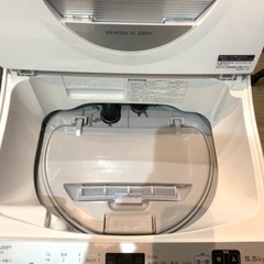 SHARP 全自動洗濯機 5.5kg 2020年製 ES-TX5E-S リサイクルショップ札幌 買取本舗 西野店の画像