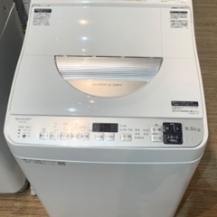 SHARP 全自動洗濯機 5.5kg 2020年製 ES-TX5E-S リサイクルショップ札幌 買取本舗 西野店の画像
