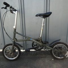 THREE STONE（スリーストーン）CMS BIKE　ミニベロ　折りたたみ自転車　管理NO.20240918-4の画像