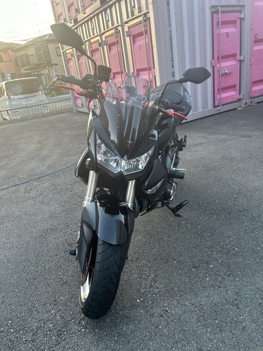 Kawasaki  Z1000 手元の場合43までは下げれます！！