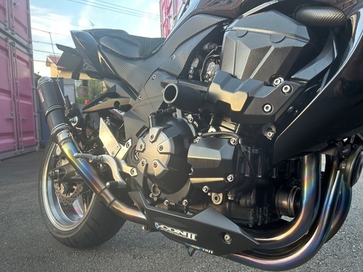 Kawasaki  Z1000 手元の場合43までは下げれます！！