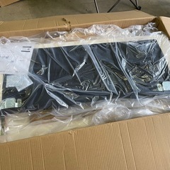 【新品・未組立】ロッティ 2人掛けローソファ アイボリー　の画像