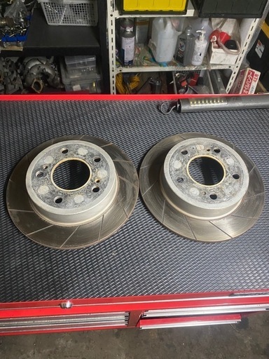 日産シルビア　S15 リアブレーキローター　スリット入り　S13S14