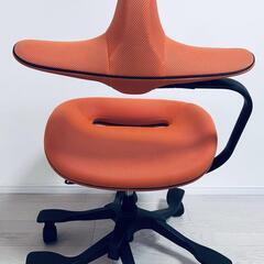 送料込み ウリドル iPole7 姿勢矯正チェア オレンジ ウリドル iPole7