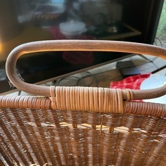 籐籠の画像