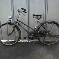 YAMAGUCHI BICYCLE CO.LTD　昭和20年代～30年代国産の昭和レトロ自転車　管理NO.20240918-5の画像