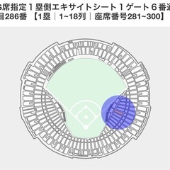 10/1(火)Ｓ席8列⚾️福岡ソフトバンクホークスVSオリックス...