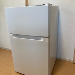 冷蔵庫 小型 2ドア 87L PRC-B092D 一人暮らし