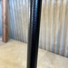 懐かしい！【木工屋の学校机】勉強机　テーブル　ヘリンボーン天板　つや消し黒の画像