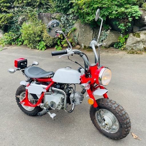 動画有走行距離198km Z50A風キットバイク72ccボアアップ済！検モンキー