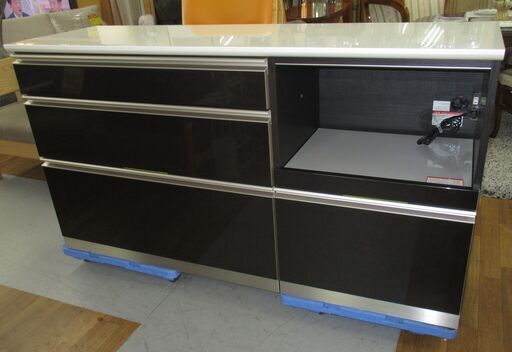 R434 最高級 AYANO キッチンカウンター、キッチンボード、幅160cm Used・美品