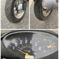 売約済み70⭐️Dio ⭐️ バッテリー新品、 キャブ分解清掃、オイル交換済み、ホンダ、HONDA、ディオ、原付の画像