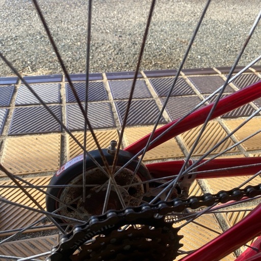シマノ　子供　男の子　自転車　6段変速　マウンテンバイク　ジュニア　22インチ