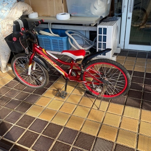 シマノ　子供　男の子　自転車　6段変速　マウンテンバイク　ジュニア　22インチ