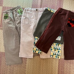 男児　秋冬90 上下の画像