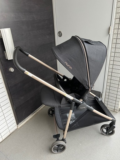 【現金可】ヌナ　IXXA(イクサ) ベビーカー　リベテッドローズ