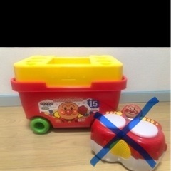 【決定】アンパンマン　おもちゃ　ブロックワゴンのみ　　の画像