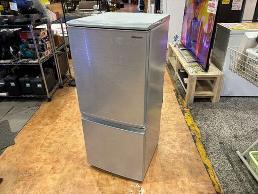 ✨安心の除菌洗浄済✨SHARP 2020年製 137L 2ドア冷蔵庫 SJ-D14F-S【愛市IR017143-104】