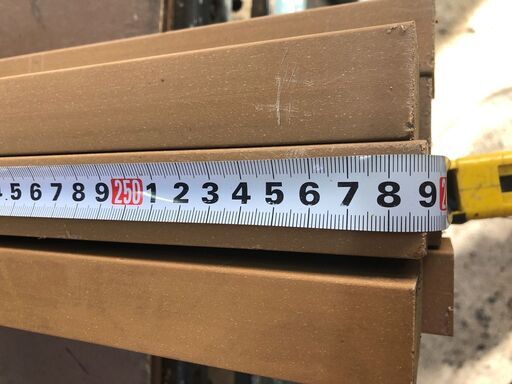 ☆彡人口木材!!!合成木材!!!腐らない木材です。DIY・日曜大工・デッキ・格子・窓枠・フェンス作りなど、材木！