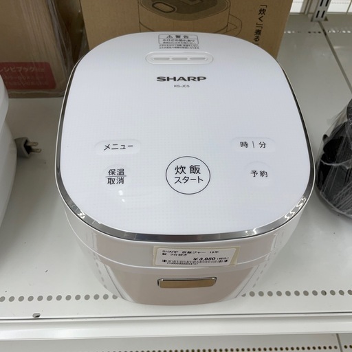 ★ジモティ割あり★  SHARP 炊飯器　クリーニング済み SJ7136