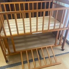 yamatoyaベビーベッドの画像