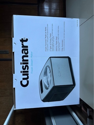 クイジナート ジェラート＆アイスクリームメーカー コンプレッサー内臓 Cuisinart ICE-100 Ice Cream Maker\n