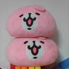 カナヘイの小動物 うさぎのクッション×2