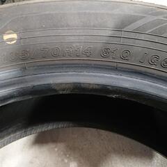 引き取り 165/70R14 2本 YOKOHAMA IG60 2023年製 スタッドレスの画像