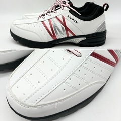 未使用◆ゴルフシューズ◆メンズ◆軽量スパイクシューズ◆Lynx◆の画像