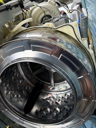 【取引中】【分解洗浄・消耗品交換済み】パナソニックドラム式  NA-VX7600L 洗濯10kg 乾燥 6kg 左開き　給水弁、Vベル