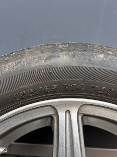 軽自動車タイヤホイールセット 155/65R14