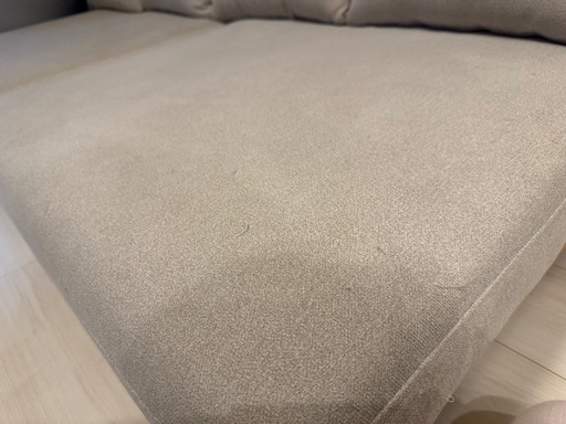 使用期間半年 二人掛けソファ